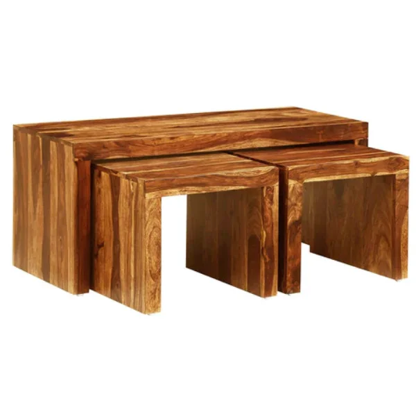 Adore Nesting Coffee Table in Solid Sheesham wood 