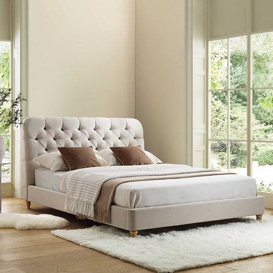 Adore Chester field Queen Bed Non Storage 