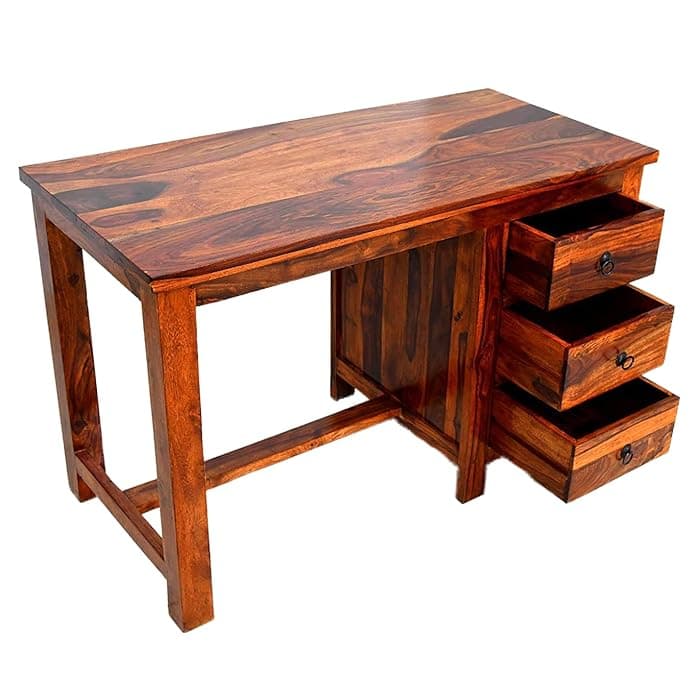 Adore 3 Drawer Solid Sheesham Wood Computer table 