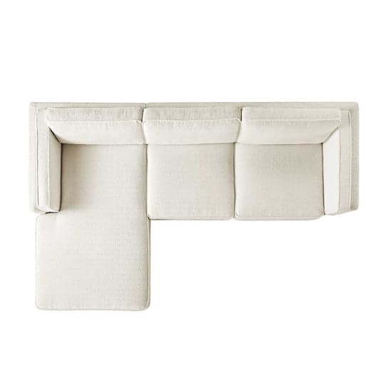 Adore Eyle sofa in Boucle fabric L shape 