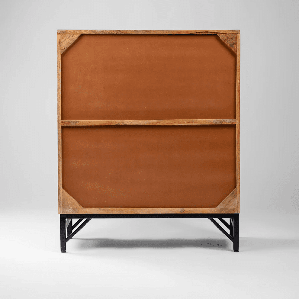 Adore Half-Moon Rattan Cabinet 