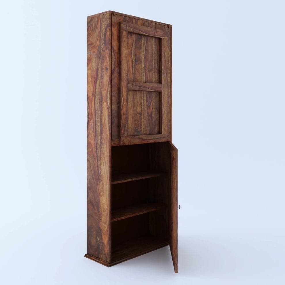 Adore Folding Study cum Bookshelf Solid Wood 