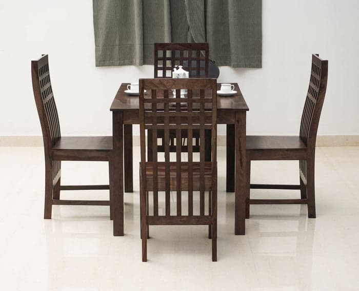 Adore Alice 4 Seater Dining Table Set