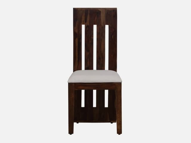 Adore Poster Chair in Solid Sheesham Wood with Cushion seat