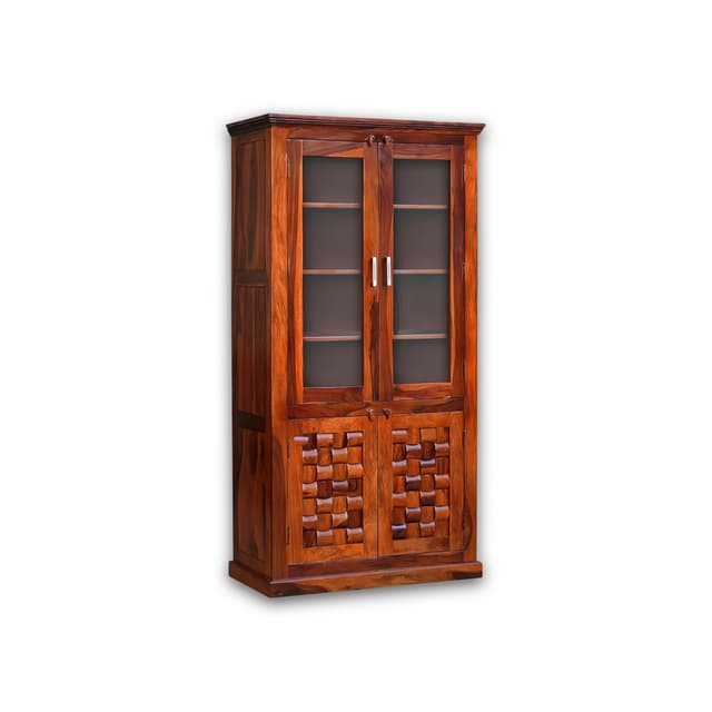 Adore Niwad Crockery Cabinet in Solid Sheesham Wood 