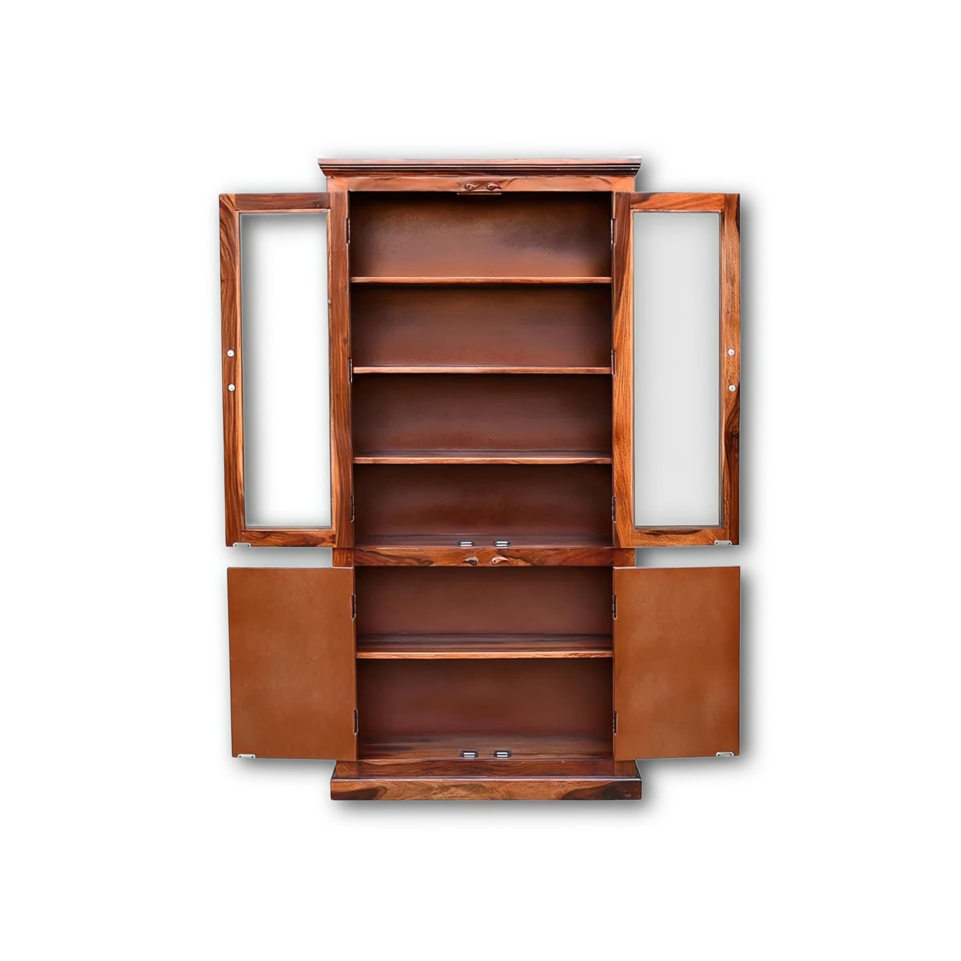 Adore Niwad Crockery Cabinet in Solid Sheesham Wood 