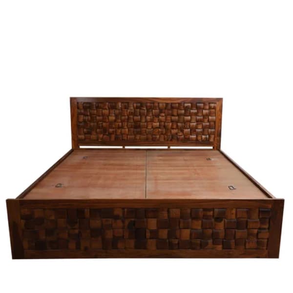 Adore Solid Wood Niwad Front Trolley Bed King Size 