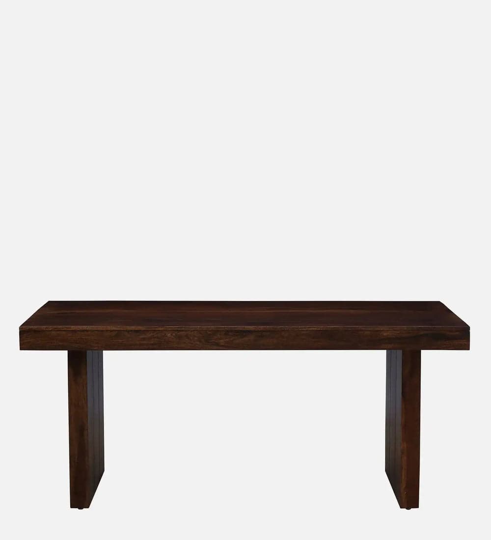 Adore Poster Dining with Bench Solid Sheesham Wood 