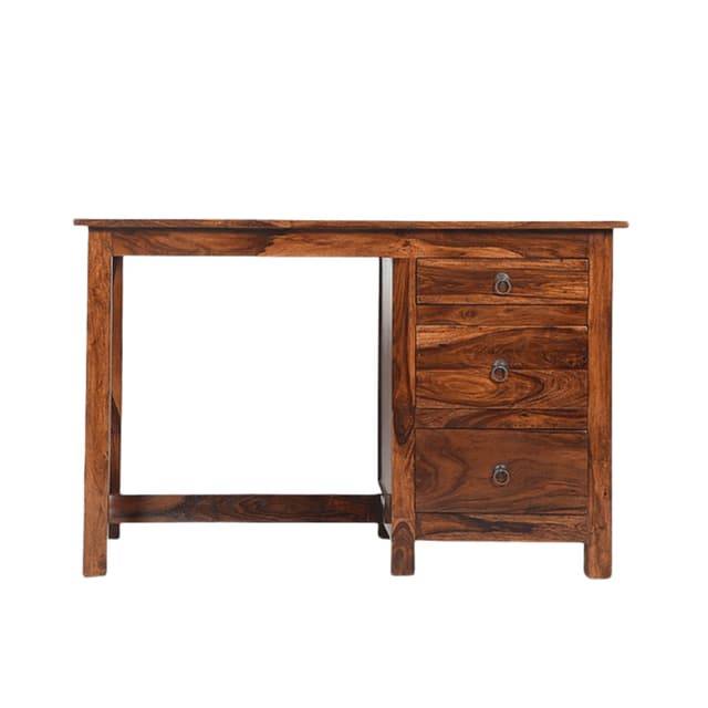Adore 3 Drawer Solid Sheesham Wood Computer table 