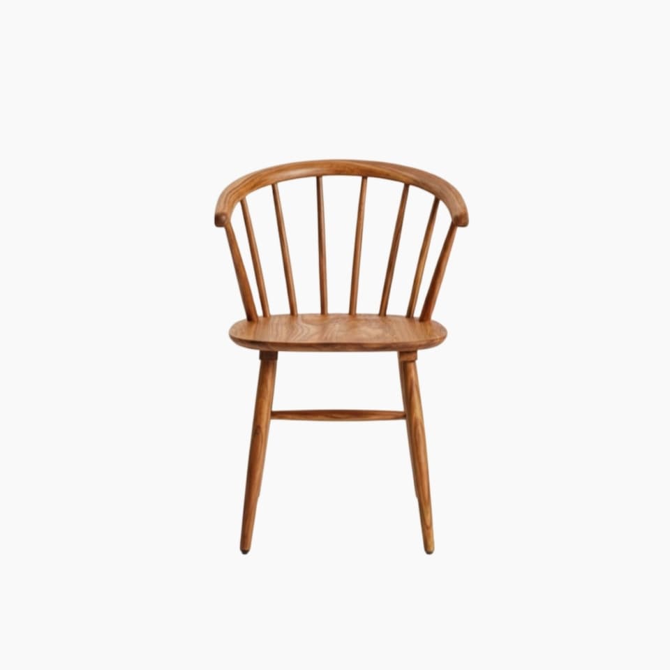 Adore Round Back Chair Acacia Wood