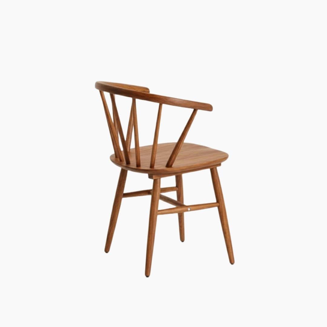 Adore Round Back Chair Acacia Wood