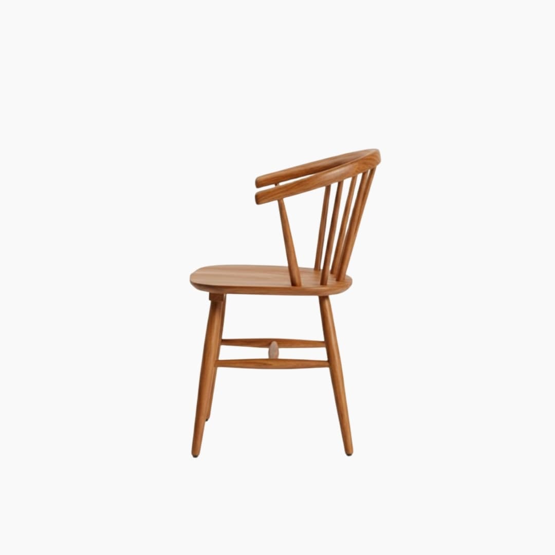 Adore Round Back Chair Acacia Wood