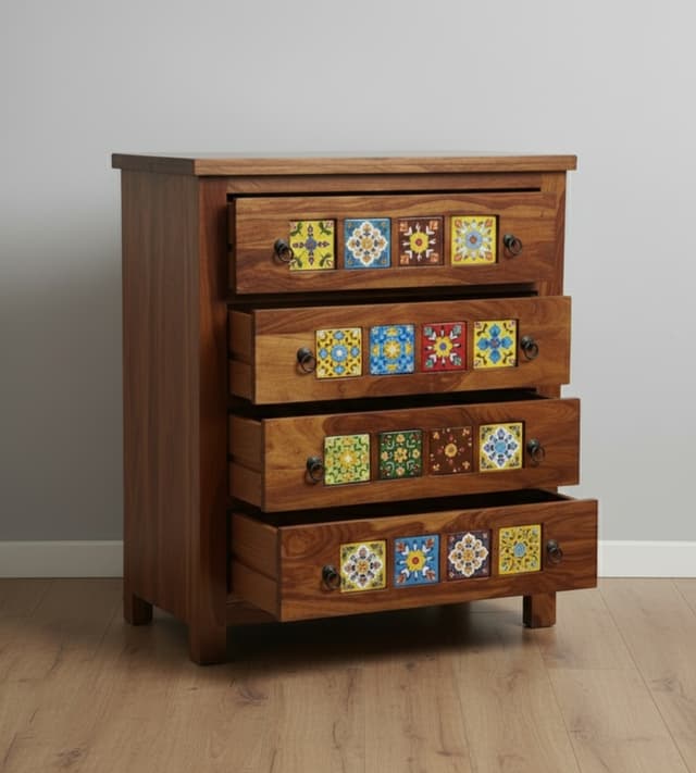 Adore Ceremika Chester With 4 Drawers 