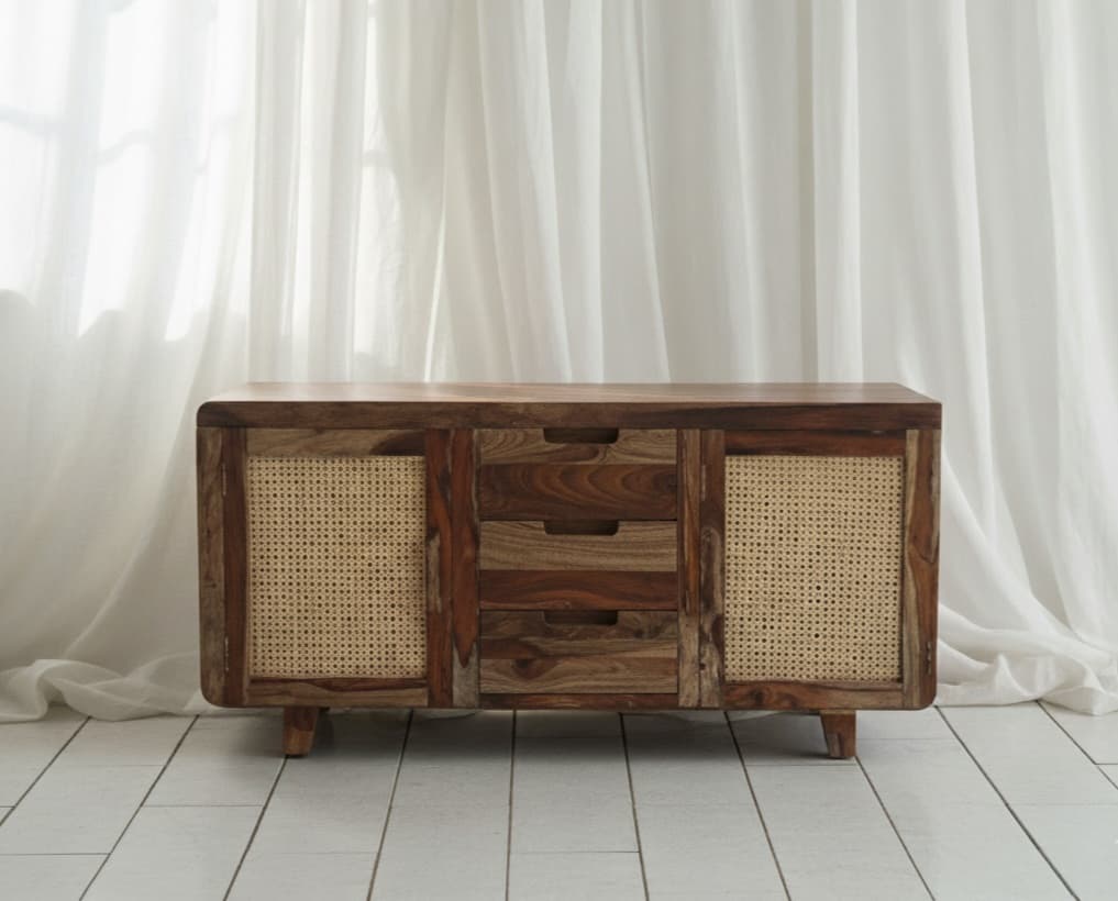 Adore Rattan Sideboard Cabinet 