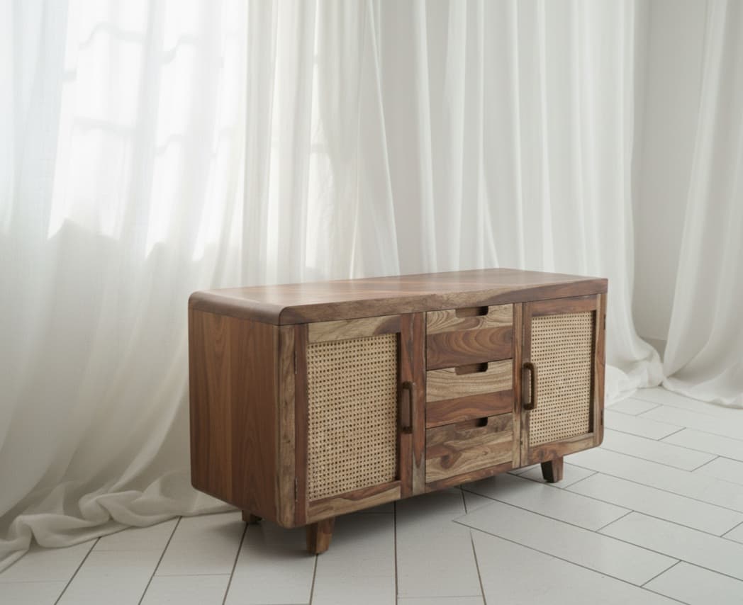 Adore Rattan Sideboard Cabinet 