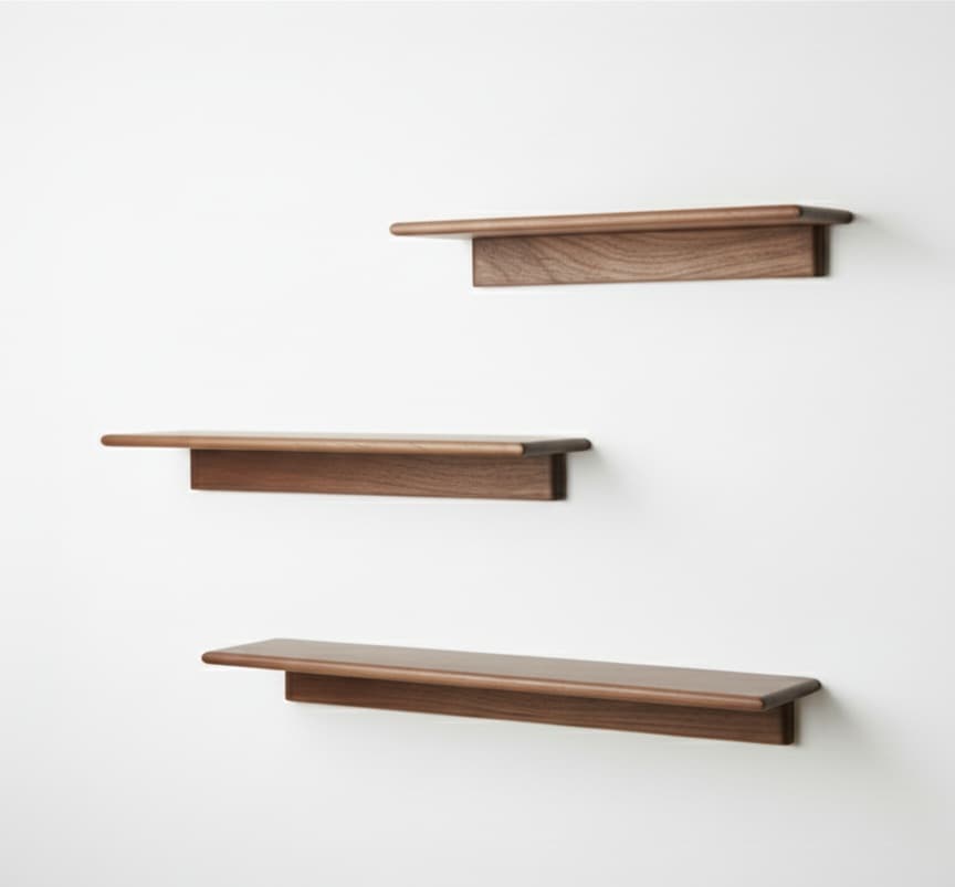 Adore Modern 3 Tier Wall Hanging Slelf
