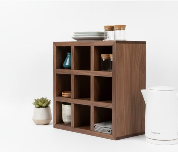 Adore Coffee Mug Organiser With 9 Compartment | Kitchen Organiser