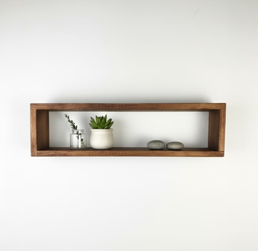 Adore Wall Hanging Display Shelf | Box Shape 
