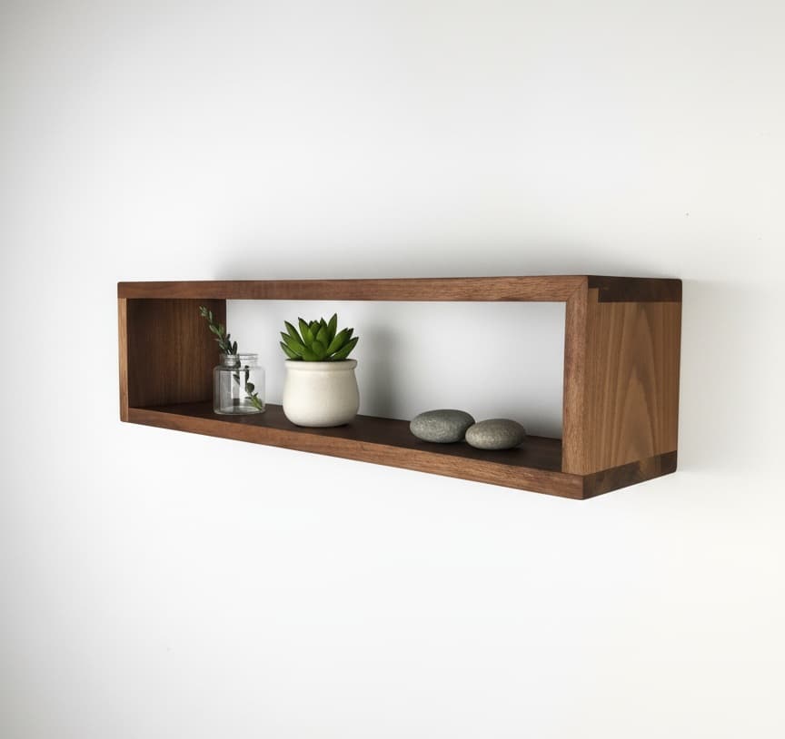 Adore Wall Hanging Display Shelf | Box Shape 