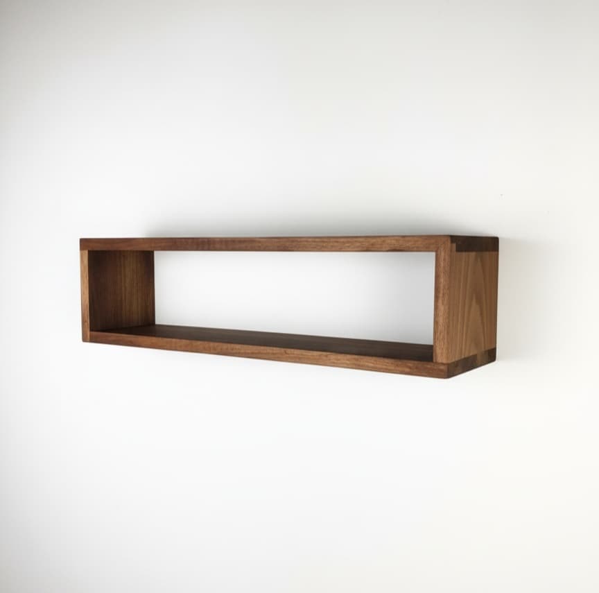 Adore Wall Hanging Display Shelf | Box Shape 