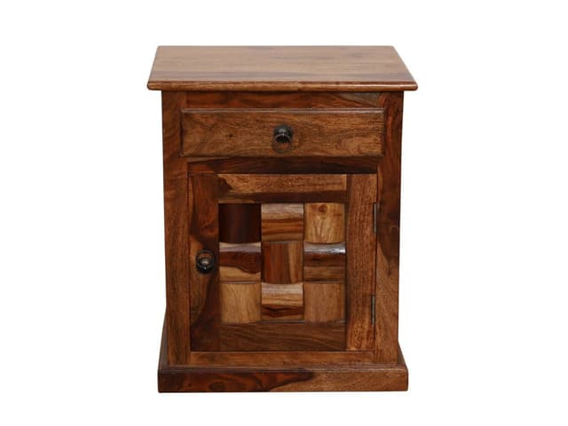 Adore Niwad Bedside Table in solid Sheesham Wood Adore Niwad Bedside Table in solid Sheesham Wood