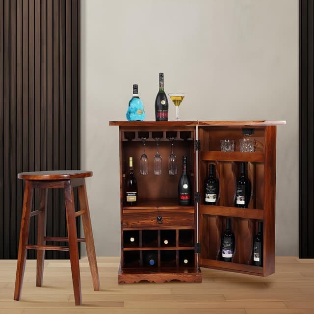 Adore Ceramica Bar unit Single Door in Solid Wood Adore Ceramica Bar unit Single Door in Solid Wood