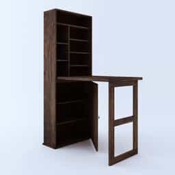 Adore Folding Study cum Bookshelf Solid Wood Adore Folding Study cum Bookshelf Solid Wood