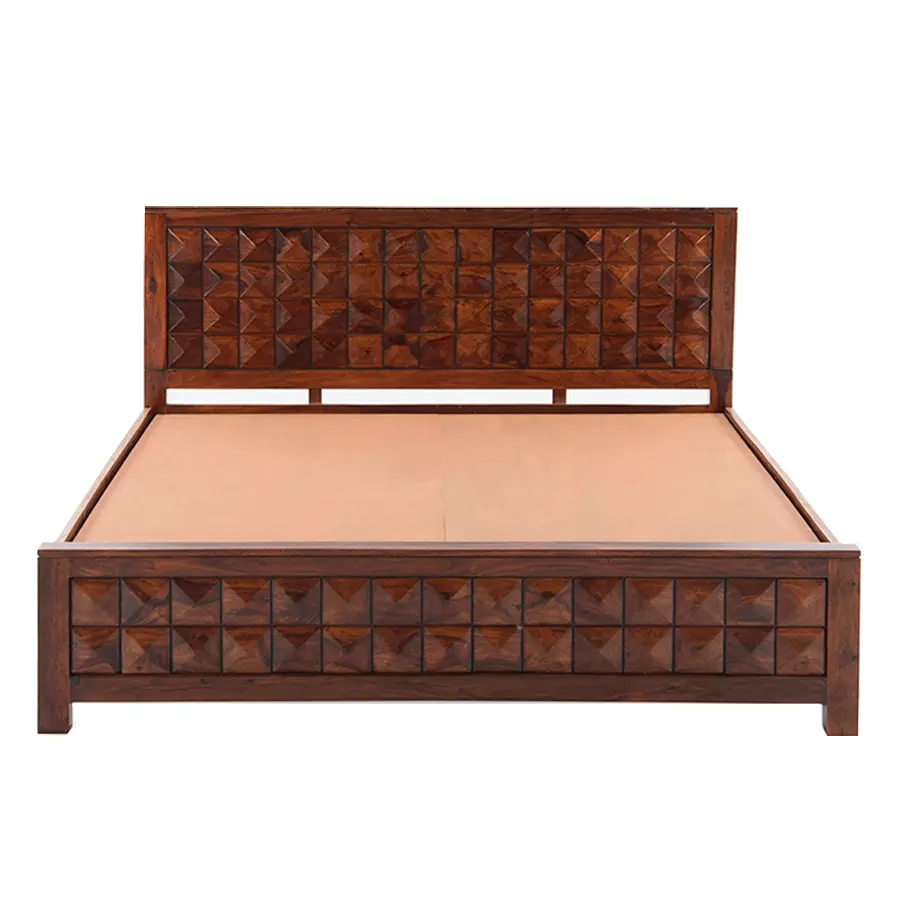 Adore Wooden Diamond Non Storage Bed Adore Wooden Diamond Non Storage Bed