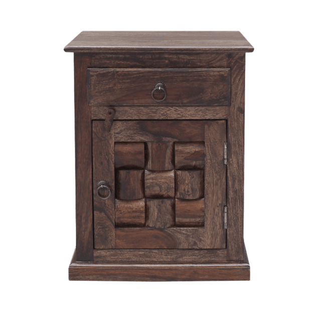 Adore Niwad Bedside Table in solid Sheesham Wood Adore Niwad Bedside Table in solid Sheesham Wood