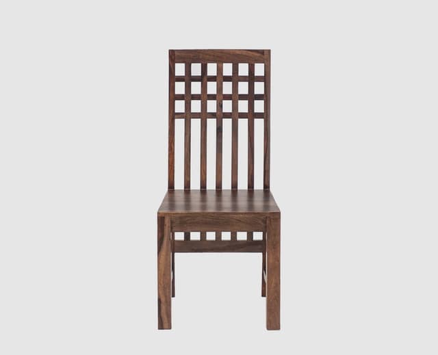 Adore Cubic Chair Solid Sheesham Wood Adore Cubic Chair Solid Sheesham Wood