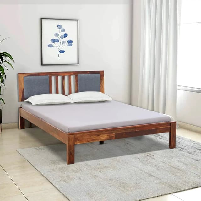 Adore Cushion Fanti Non Storage Bed Solid Wood Adore Cushion Fanti Non Storage Bed Solid Wood