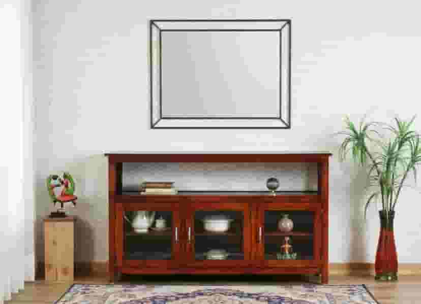 Adore 3 Door Crockery cum Multipurpose Cabinet Adore 3 Door Crockery cum Multipurpose Cabinet