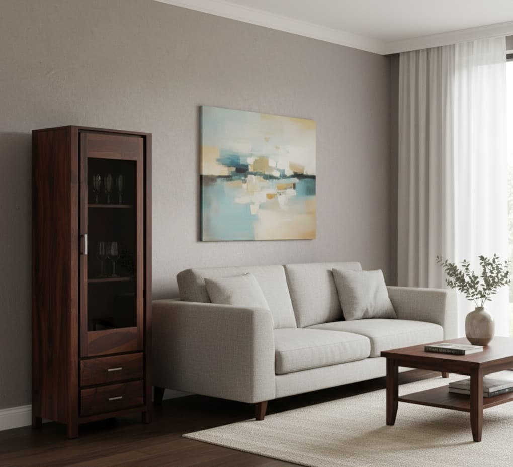 Adore Rosewood Crockery Cabinet Adore Rosewood Crockery Cabinet