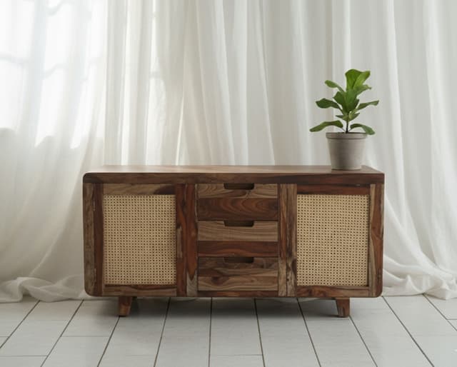 Adore Rattan Sideboard Cabinet Adore Rattan Sideboard Cabinet