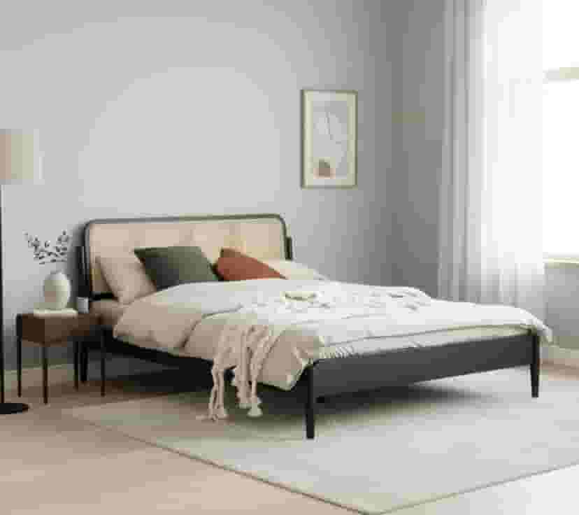 Adore Rossel Rattan Bed King Size Non Storage Adore Rossel Rattan Bed King Size Non Storage